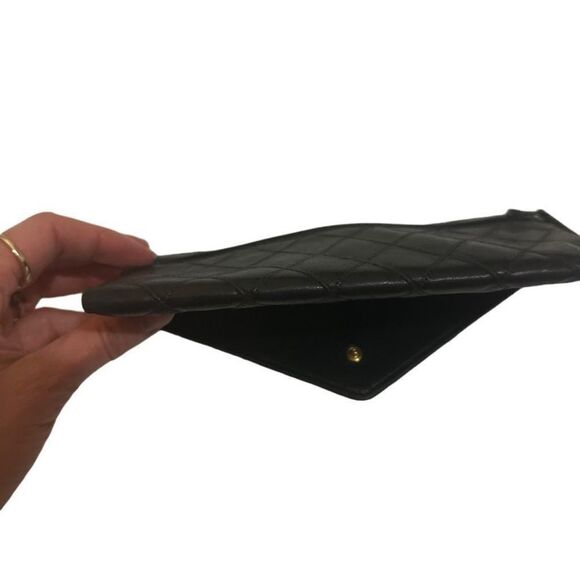 Chanel black stitching wallet - Picture 7 of 11
